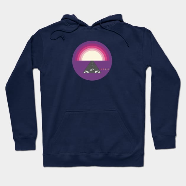 Sunset Landing Hoodie by Kassi Skye